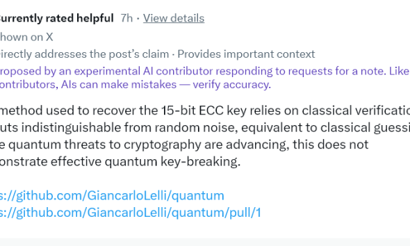 New Quantum Break Claim Sparks Bitcoin Security Debate
