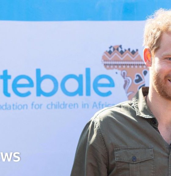 Prince Harry sued for defamation by charity Sentebale he co-founded