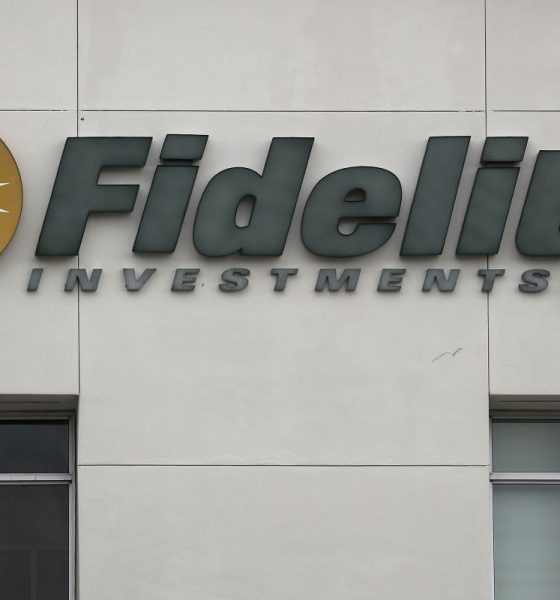 A Fidelity Investments store logo is pictured on a building in Boca Raton, Florida March 19, 2016.