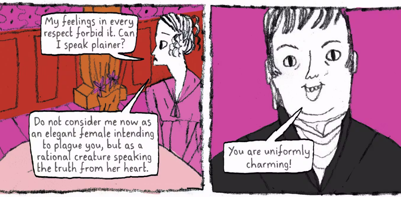 two graphic biographies bring the novelist’s life to the page