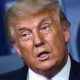 Former US president Donald Trump, who remains the most influential figure within the Republican Party, saw his Facebook ban upheld by the social media giant's oversight boardspeaks during a press briefing in the James S. Brady Press Briefing Room at the