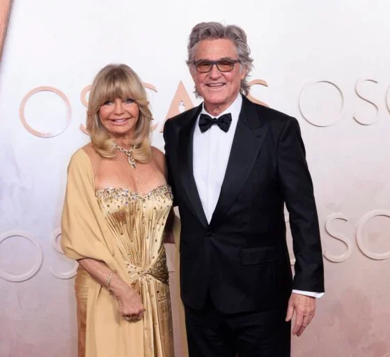 Goldie Hawn and Kurt Russell at Oscars 2025