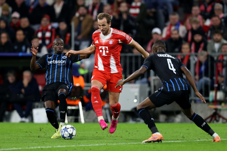 Harry Kane scored yet again as Bayern Munich eased past Club Brugge