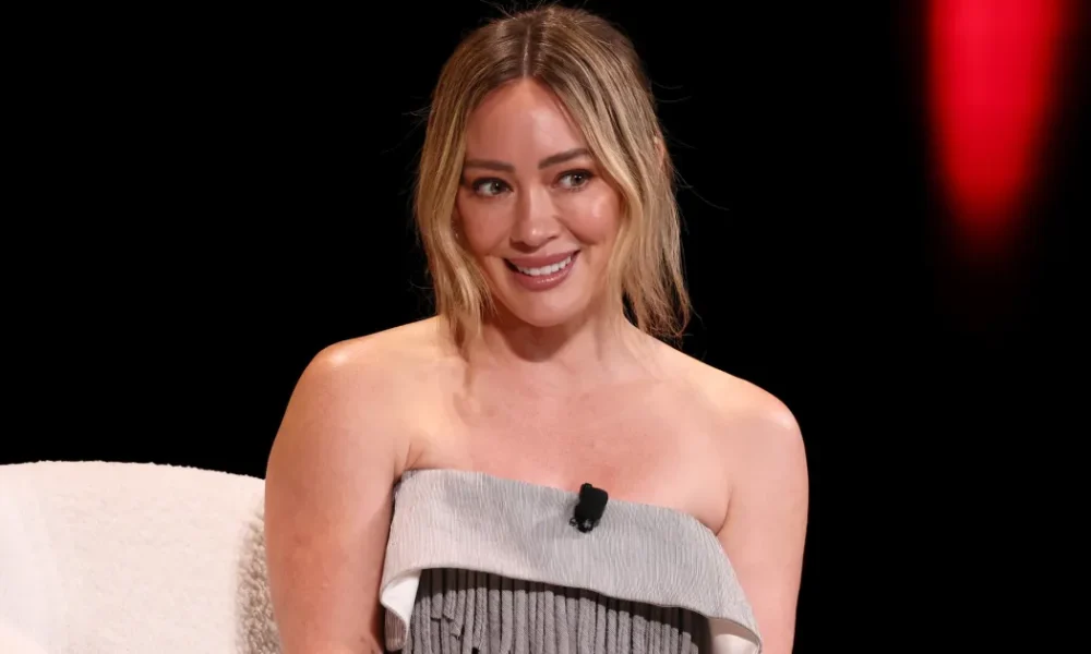 Hilary Duff Was Spotted In Petite-Friendly Adidas Track Pants