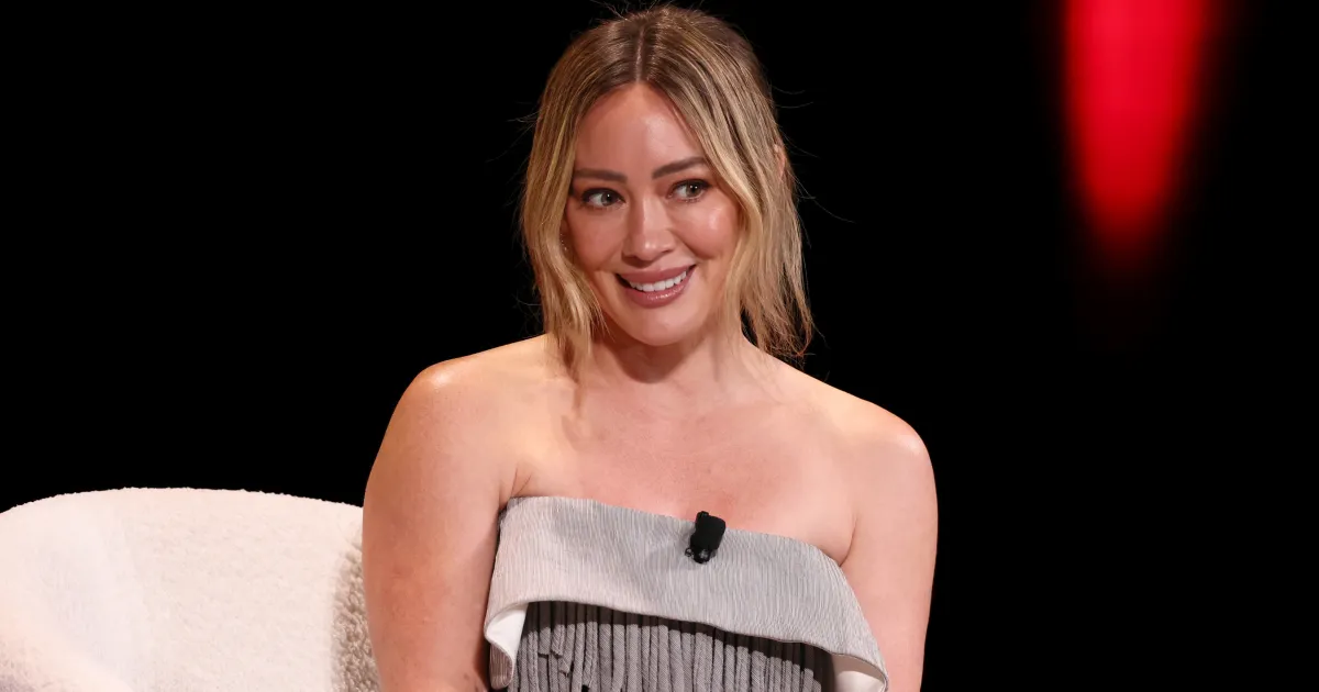 Hilary Duff Was Spotted In Petite-Friendly Adidas Track Pants