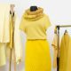 wardrobe consisting of one color: yellow