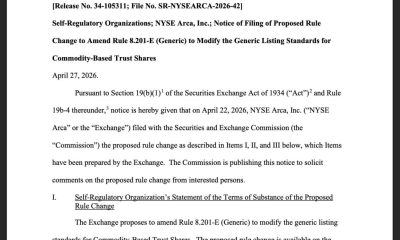 SEC Reviews 85-Item Proposal That Could Affect Bitcoin and XRP ETF Listings