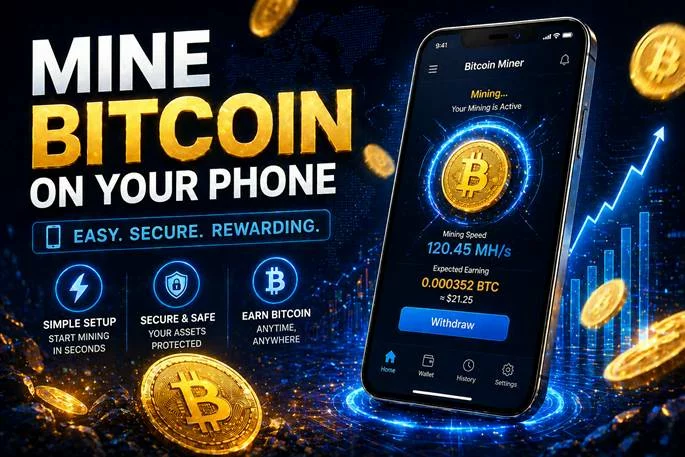 Six free Bitcoin cloud mining apps to try in 2026 (earn Bitcoin on Android and iOS) - 1
