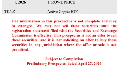 TKNZ fund prospectus.