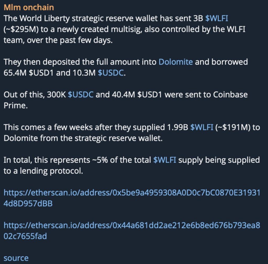Lending Pool Heist: Are Trump Crypto Insiders Setting Up To Crash DOLO Crypto?