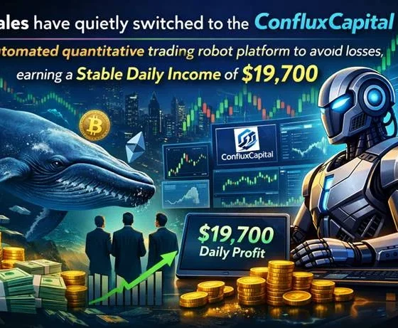 Whales quietly switched to ConfluxCapital’s automated quantitative trading robot platform to avoid losses, and earn $19,700 daily - 2