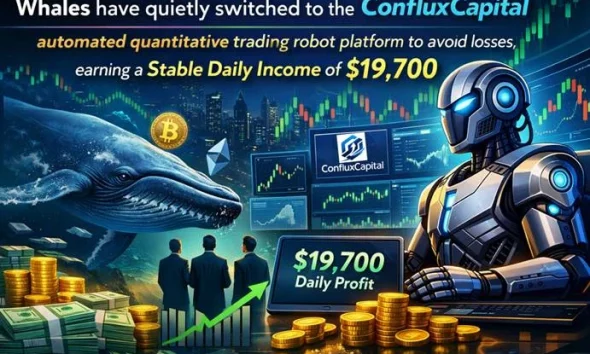 Whales quietly switched to ConfluxCapital’s automated quantitative trading robot platform to avoid losses, and earn $19,700 daily - 2