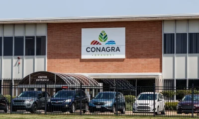 ConAgra Brands manufacturing plant. ConAgra makes over 60 brands of food including Chef Boyardee, Jiffy Pop and Slim Jim II