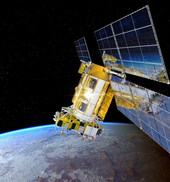 Navigation space satellite