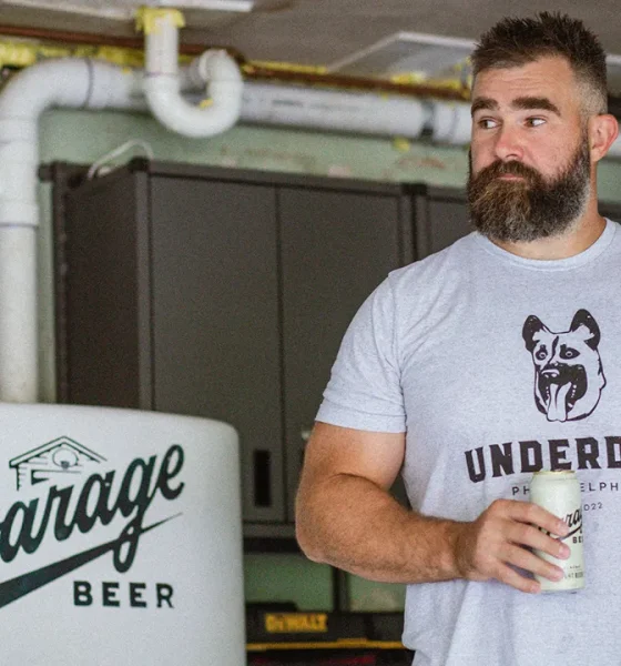 Kelce brothers' Garage Beer lands deal with golf clothing brand before Masters