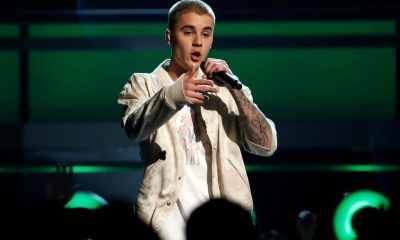 Justin Bieber performs a medley of songs at the 2016 Billboard Awards in Las Vegas