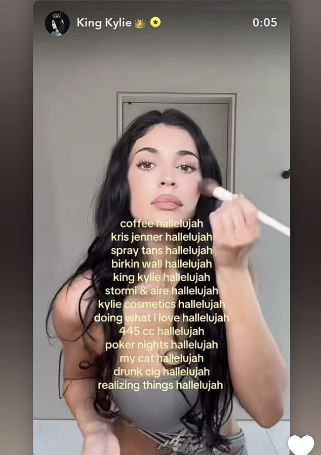 Kylie Jenner Instagram Stories