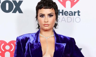 LOS ANGELES, CALIFORNIA - MAY 27: (EDITORIAL USE ONLY) Demi Lovato attends the 2021 iHeartRadio Music Awards at The Dolby Theatre in Los Angeles, California, which was broadcast live on FOX on May 27, 2021. (Photo by Emma McIntyre/Getty Images for iHeartM