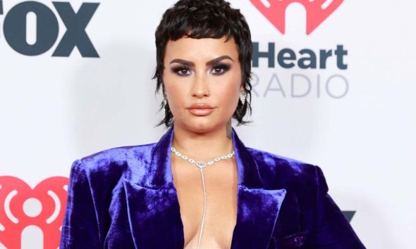 LOS ANGELES, CALIFORNIA - MAY 27: (EDITORIAL USE ONLY) Demi Lovato attends the 2021 iHeartRadio Music Awards at The Dolby Theatre in Los Angeles, California, which was broadcast live on FOX on May 27, 2021. (Photo by Emma McIntyre/Getty Images for iHeartM