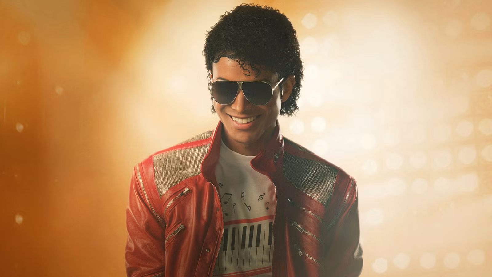 Jaafar Jackson as Michael Jackson in a poster image for Michael (2026)