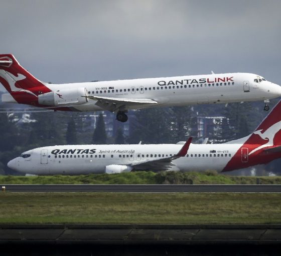 Net profit at Australia's Qantas dropped 28 percent for the fiscal year
