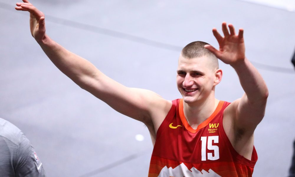 Nikola Jokic of the Denver Nuggets lost 20 to 25 pounds during the 2020 lockdown in Serbia.