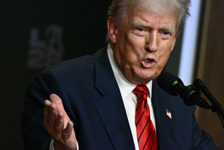 An order by President Donald Trump, raising tariffs on dozens of trading partners, took effect Thursday