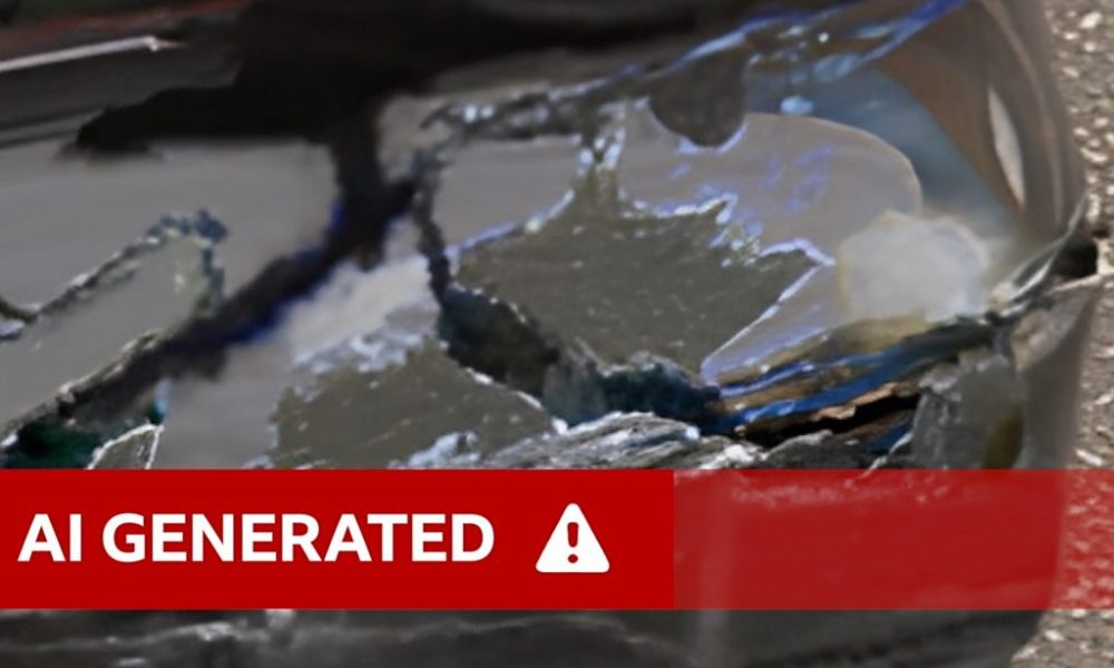 The fake images behind AI insurance scams