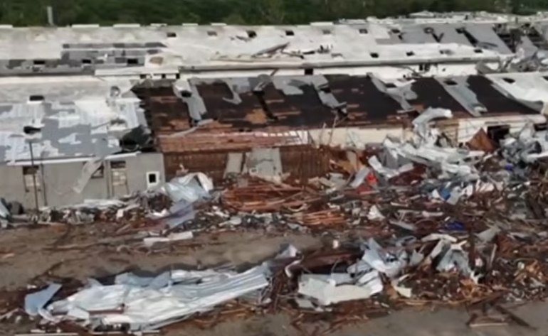 Powerful Tornado Devastates Texas Town on Sixth Day of Deadly