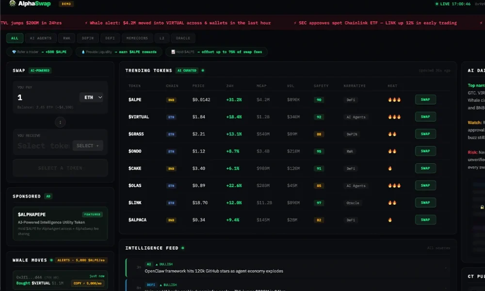 Solana Price Prediction: SOL Is a Legacy Trap at $79 While AlphaPepe AI DEX Generates Real Traction for Early 1,000x Gains