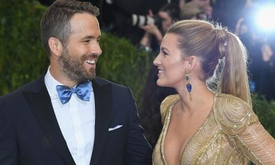 Ryan Reynolds (L) and Blake Lively attend the "Rei Kawakubo/Comme des Garcons: Art Of The In-Between" Costume Institute Gala at Metropolitan Museum of Art May 1, 2017 in New York City.