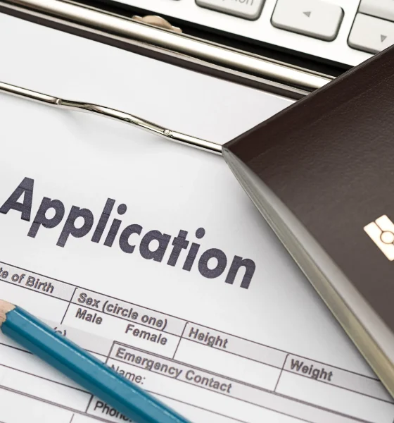 Visa,Application,Form,To,Travel,Immigration,A,Document,Money,For