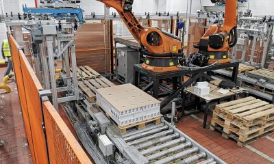 Enhancing Industrial Efficiency with High-Speed Robot Palletizers