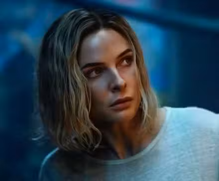 Rebecca Ferguson looks up in Silo Season 2