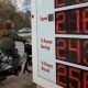 Petrol prices in Hamburg on 25 March. Pic: Reuters
