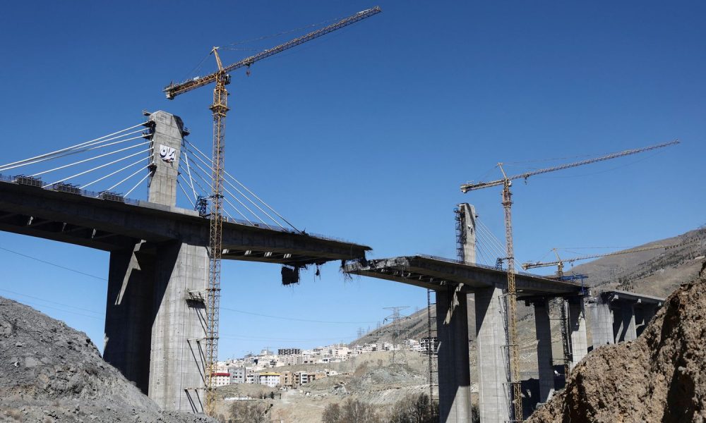 During Operation Epic Fury, the US struck Iran's B1 bridge. Pic: Reuters