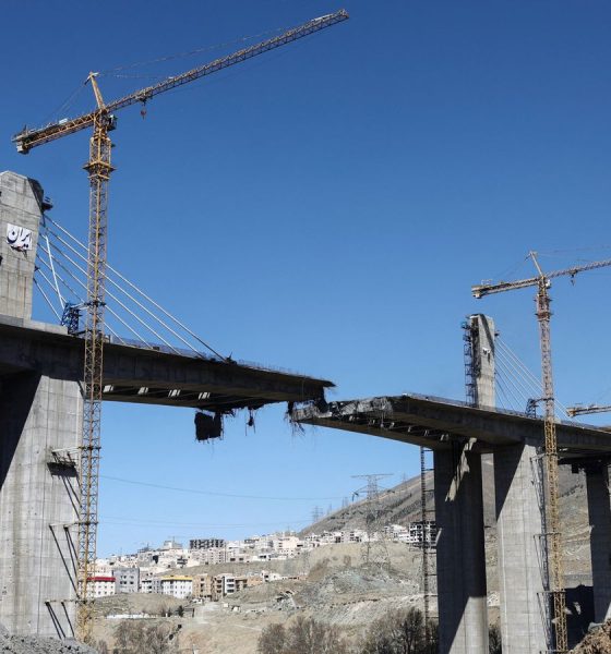 During Operation Epic Fury, the US struck Iran's B1 bridge. Pic: Reuters