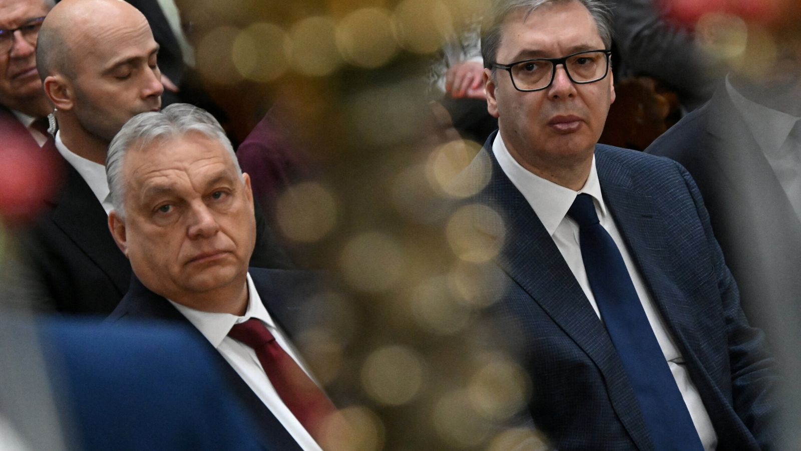 Mr Orban (L) and Mr Vucic (pictured in November) warned the consequences could have been dire. Pic: Reuters