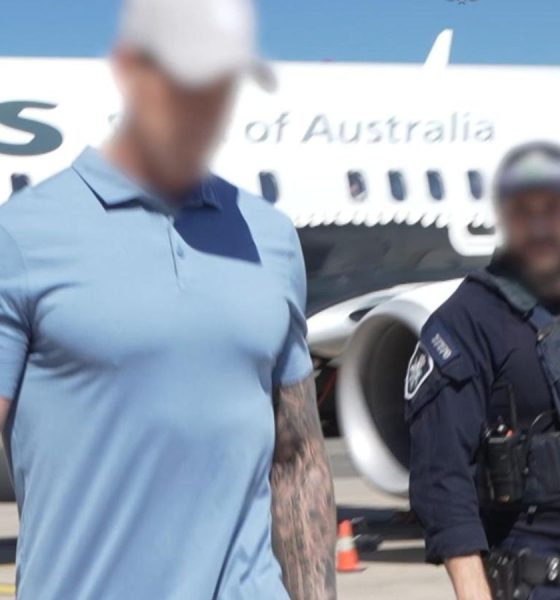 Roberts-Smith was arrested at Sydney airport on Tuesday