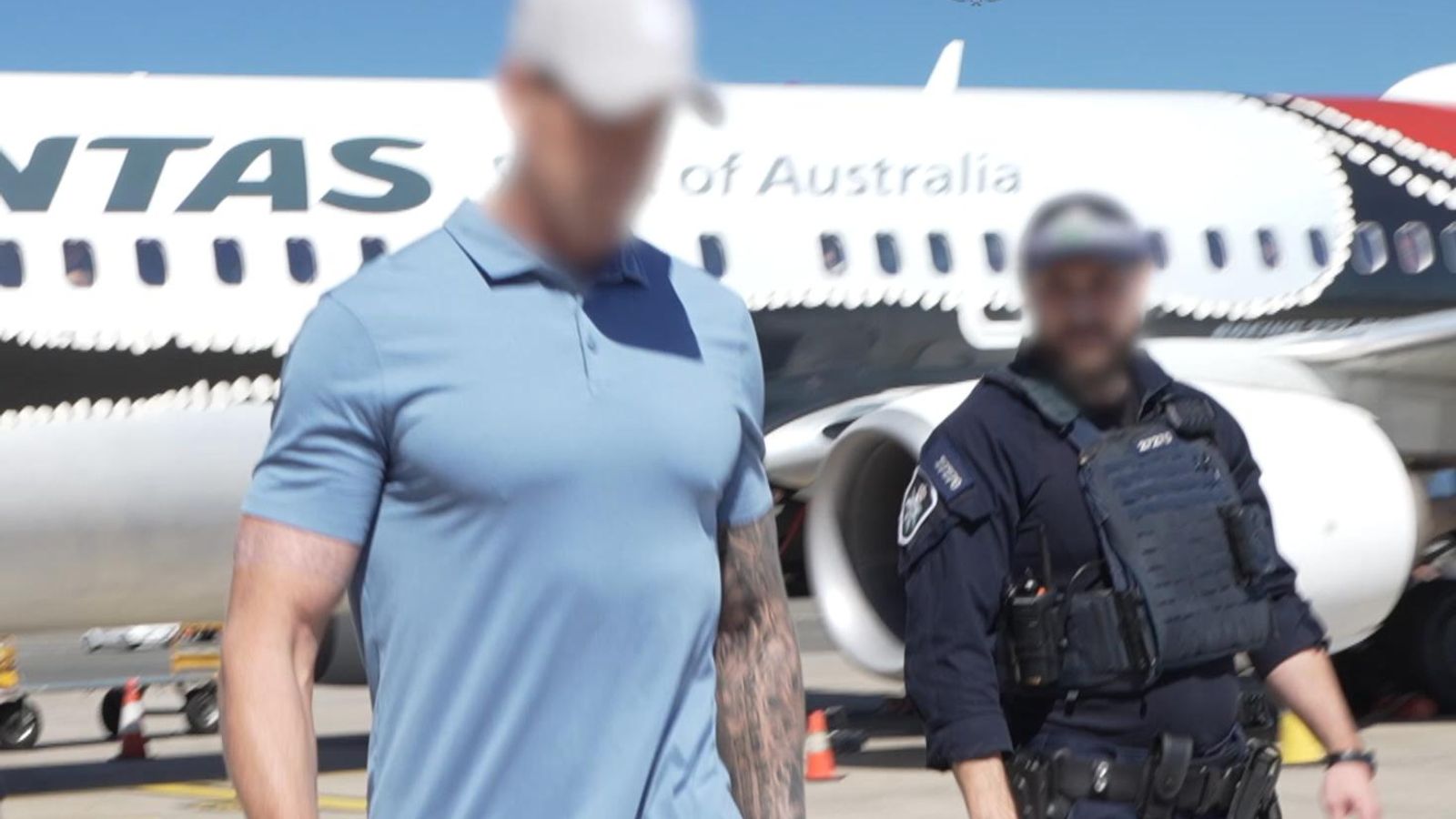 Roberts-Smith was arrested at Sydney airport on Tuesday