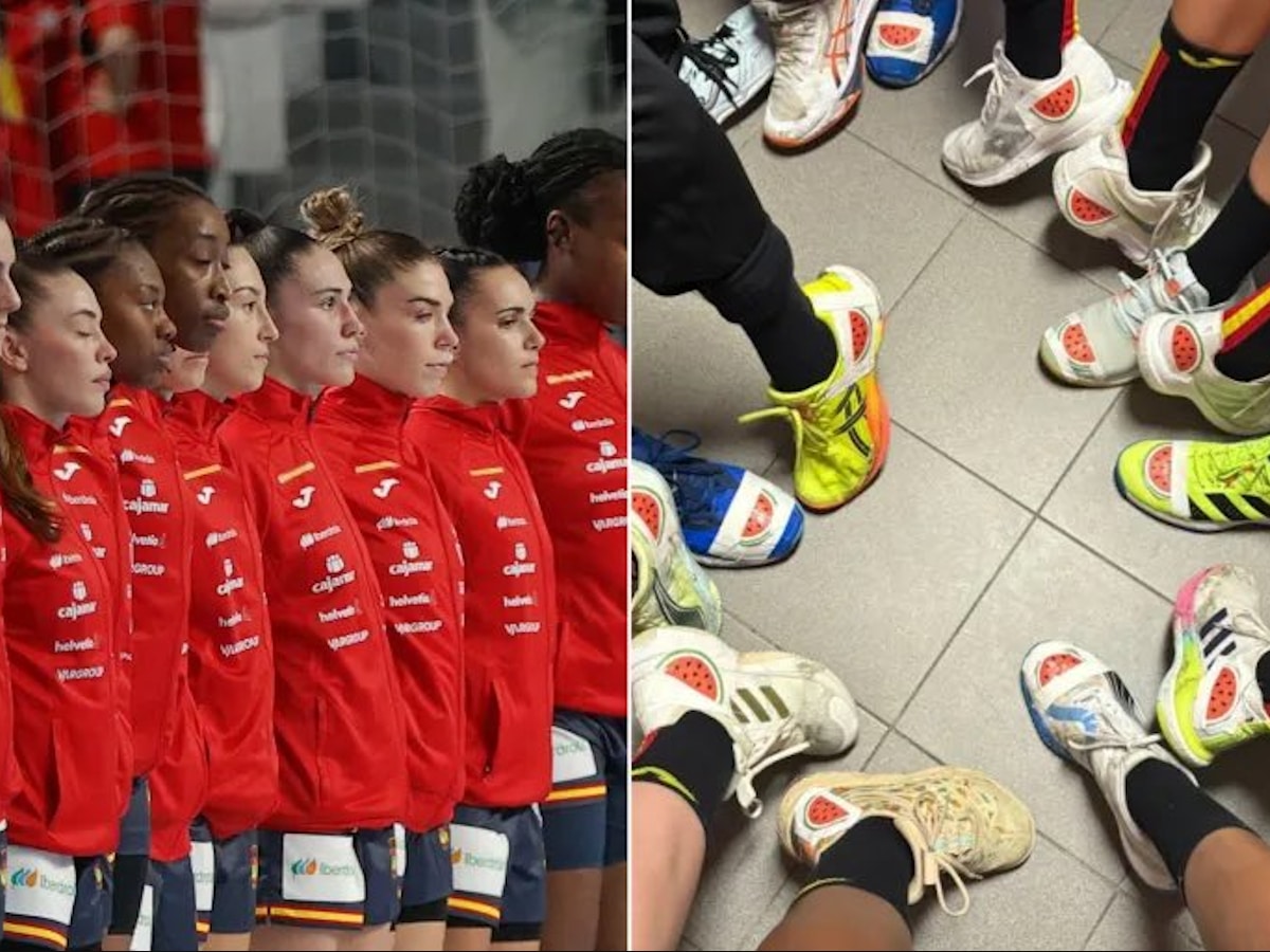 Spanish handball players' protest sparks outrage in Israel