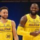Steph Curry, LeBron James, NBA All-Star 2021