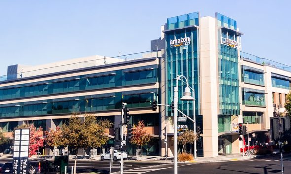 Dow Jones E-Commerce Giant Amazon, Alphabet Approach New Buy Points