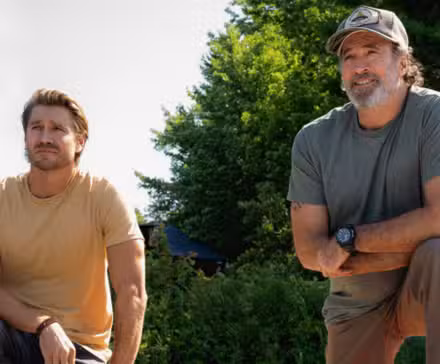 Chad Michael Murray as Cal Jones and Scott Patterson as Harry