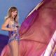 Taylor Swift performs Eras in Las Vegas