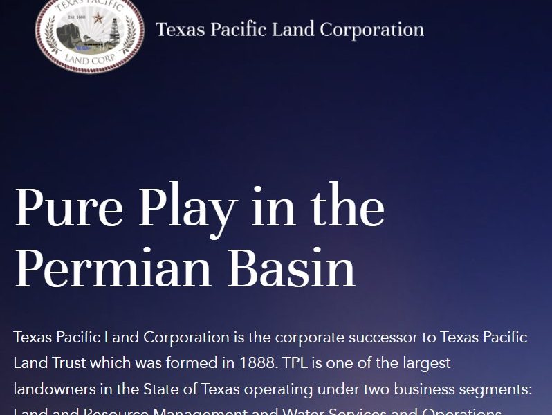Texas Pacific Land Stock Surges 10% as Permian Royalty Giant