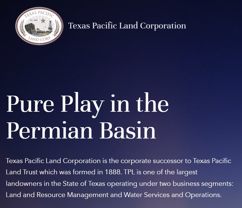 Texas Pacific Land Stock Surges 10% as Permian Royalty Giant