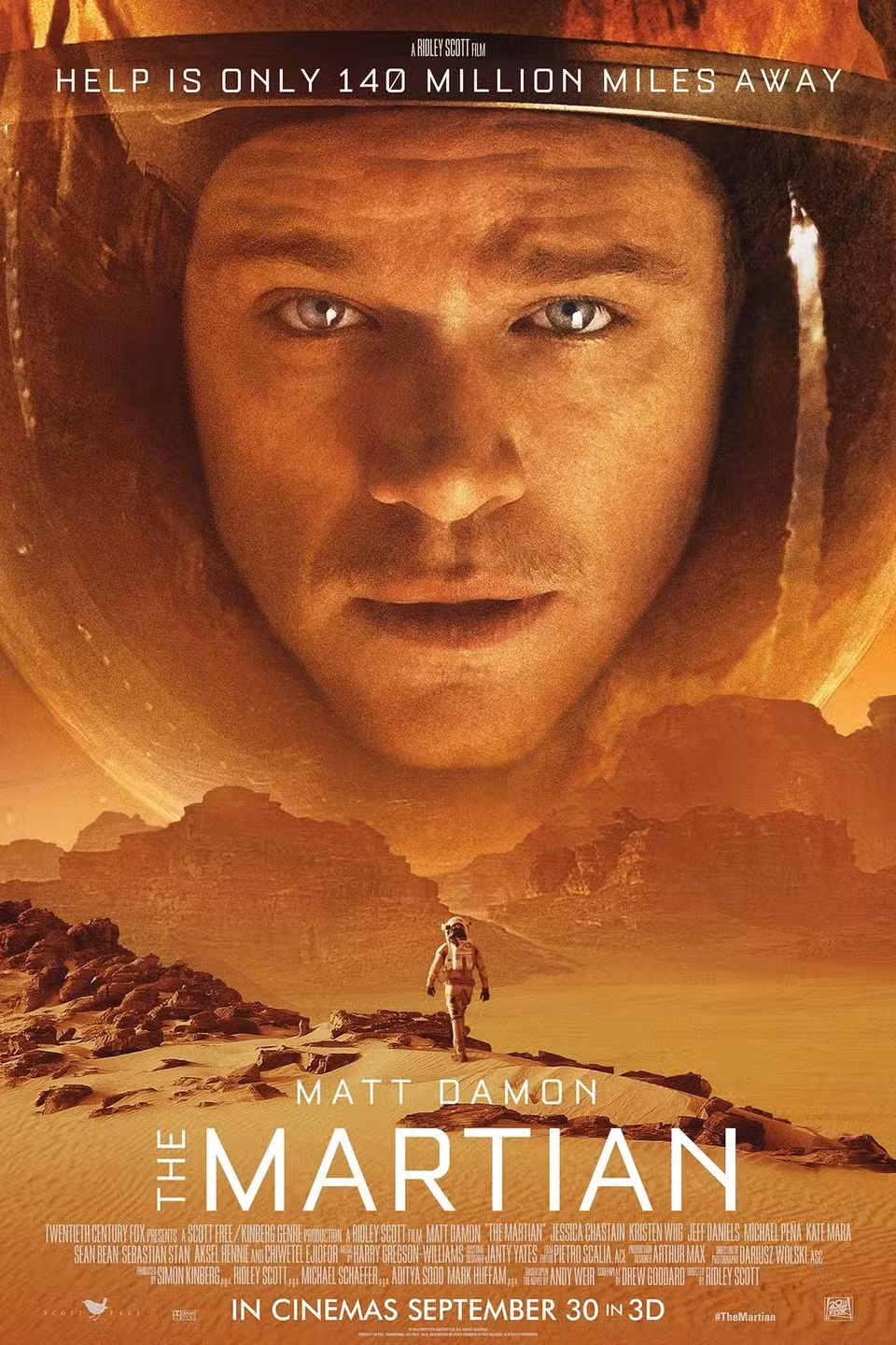 The Martian Movie Poster