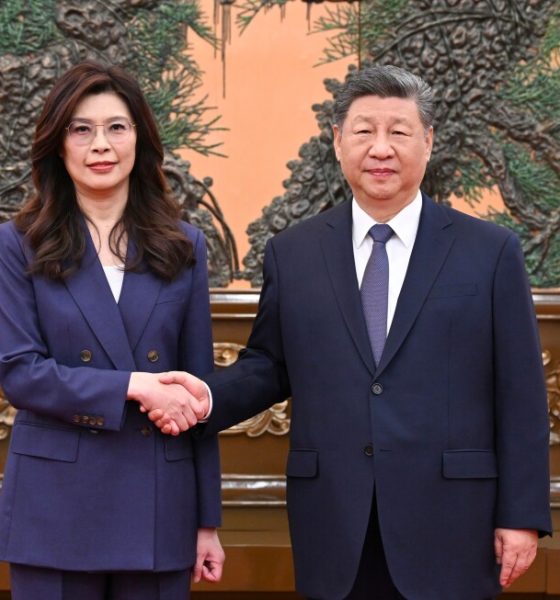 Taiwan's opposition leader meets Xi Jinping in Beijing
