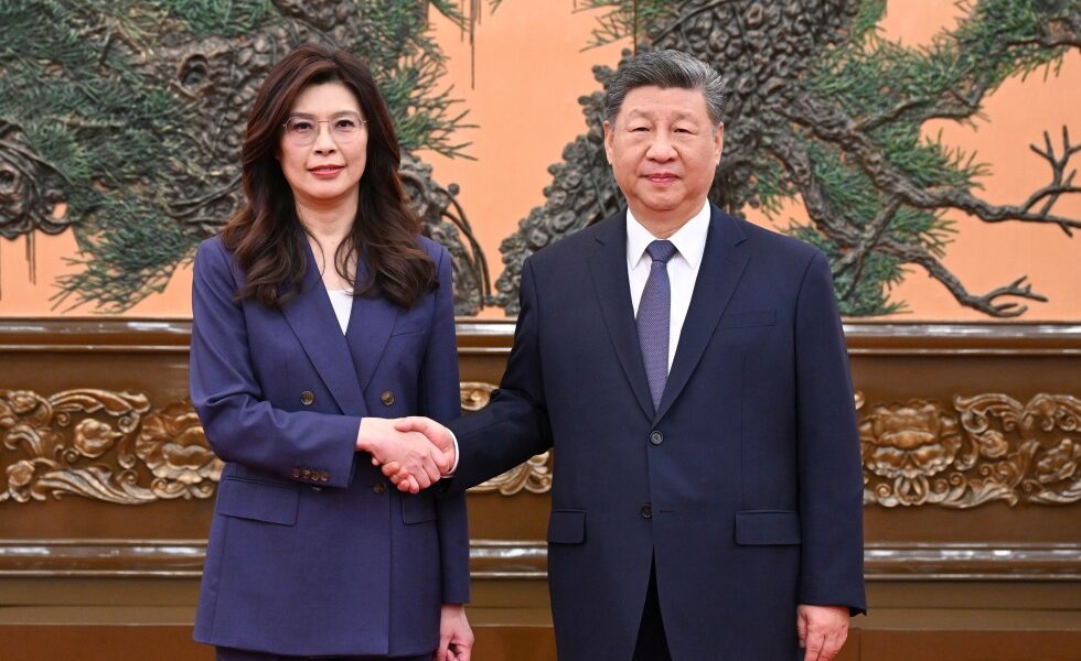 Taiwan's opposition leader meets Xi Jinping in Beijing